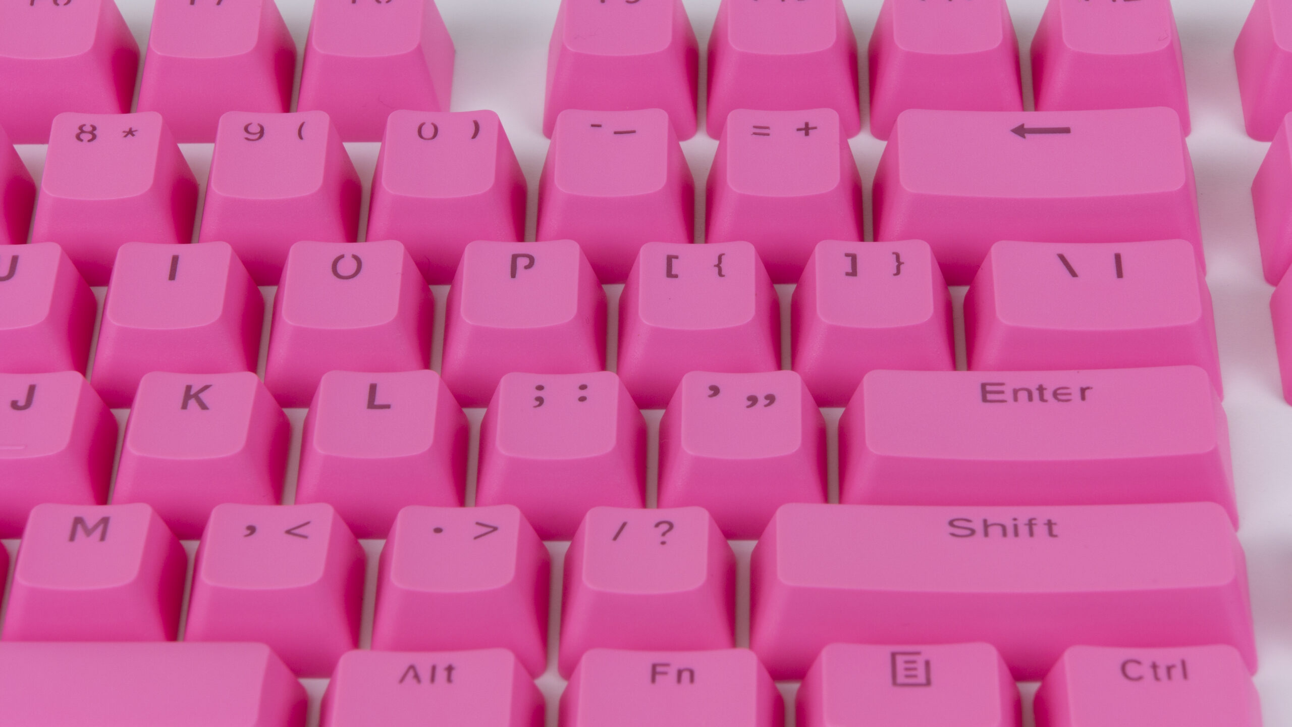 Pink Keycaps