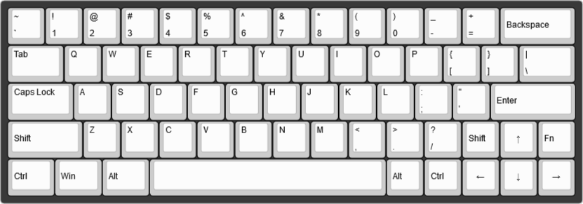 keyboard key layout