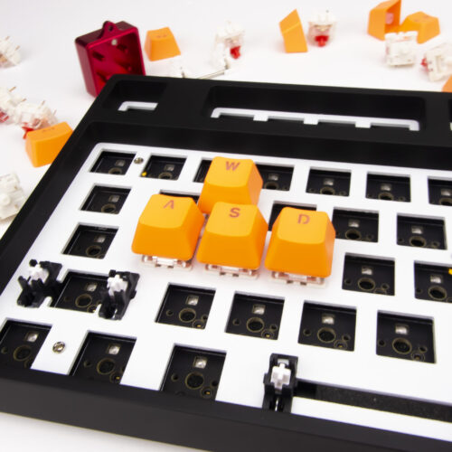 TKL plastový kit po stavbu klávesnice, černý