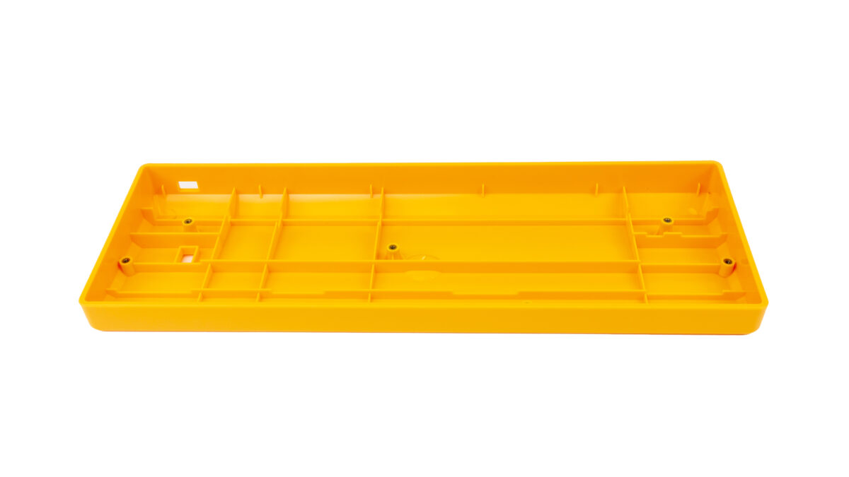 Mechanical Keyboard 60 Plastic Case Yellow Reelag