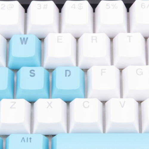 TKL Custom Mechanická Klávesnice v barvě Wave - čarný plastový case, detail