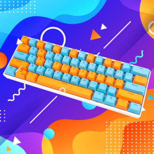 60% Custom Mechanická Klávesnice v barvě Call Me Up - černý plastový case, detail