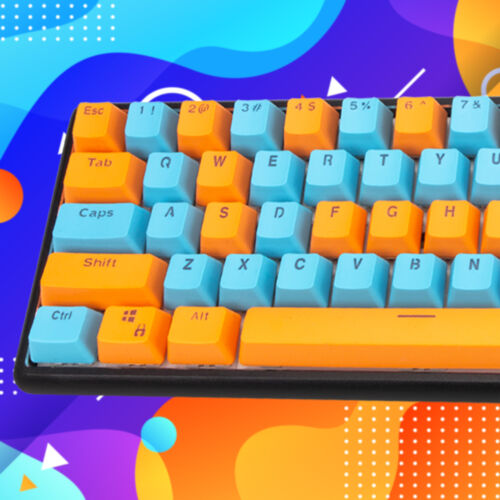 60% Custom Mechanická Klávesnice v barvě Call Me Up - černý hliníkový case, detail