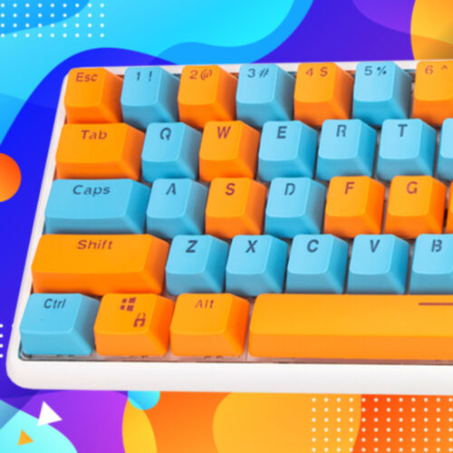 60% Custom Mechanická Klávesnice v barvě Call Me Up - bílý hliníkový case, detail