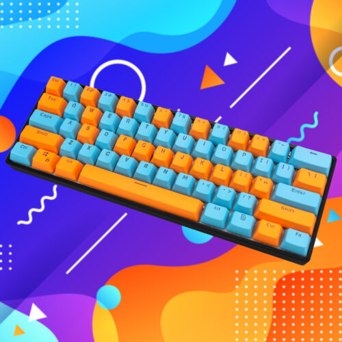 60% Custom Mechanická Klávesnice v barvě Call Me Up - černý plastový case