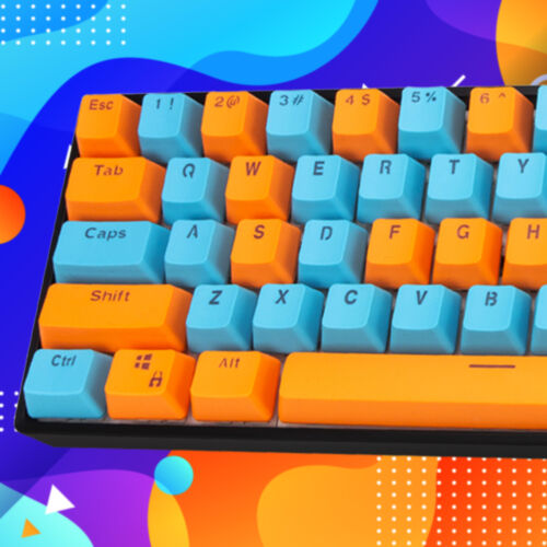 60% Custom Mechanická Klávesnice v barvě Call Me Up - černý plastový case, detail